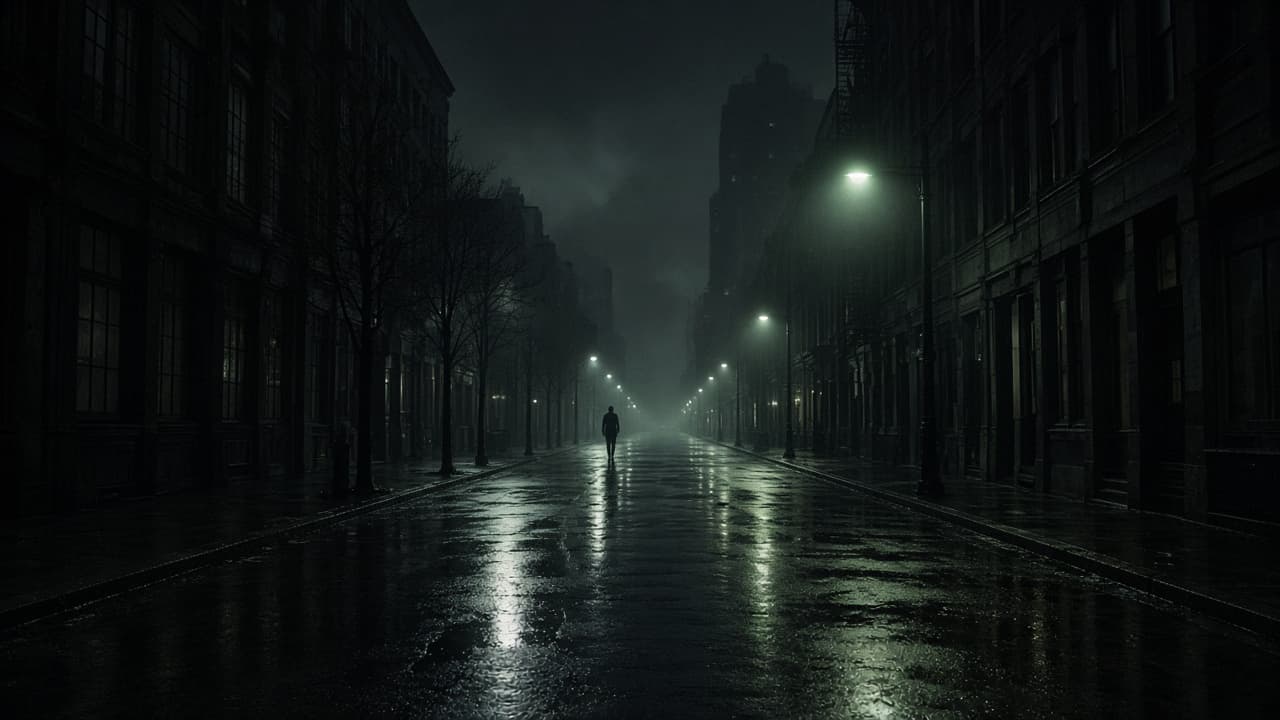 Night exterior, take 03